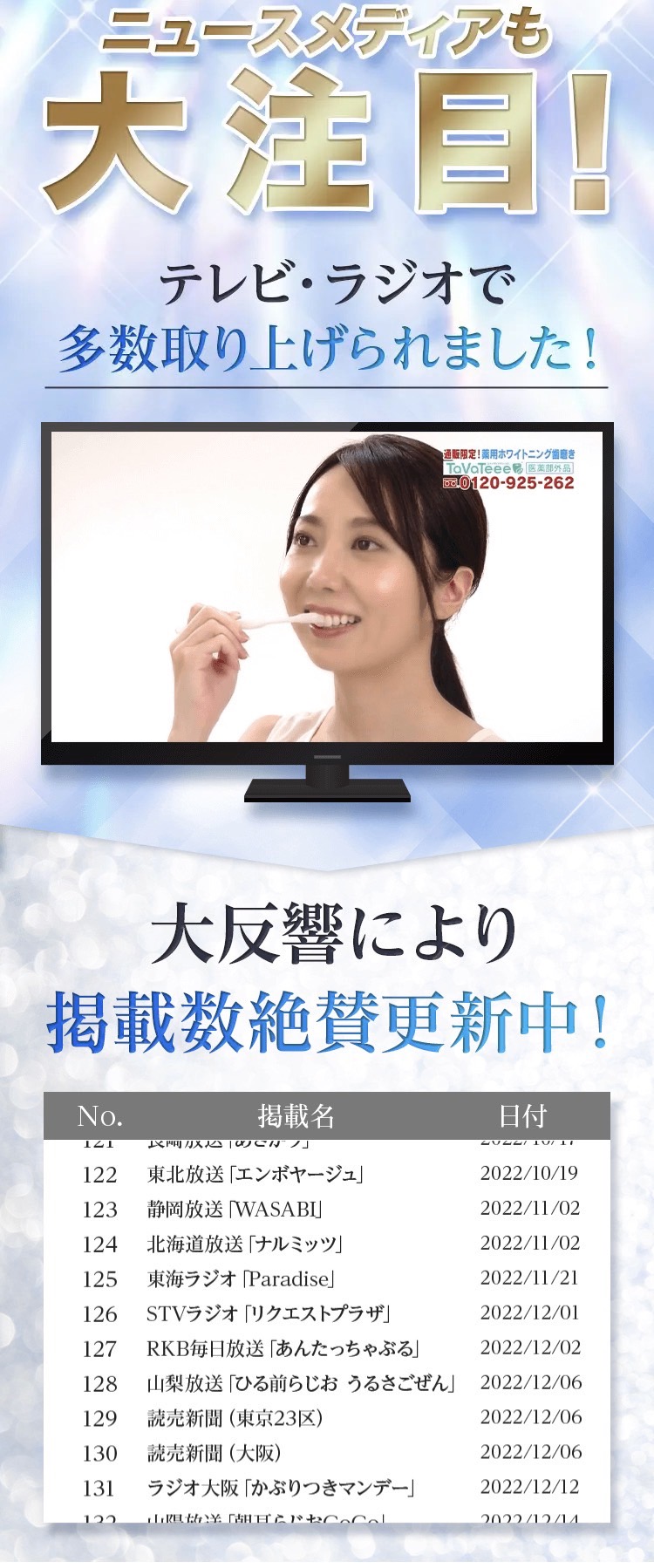 ニュースメディアも注目する商品