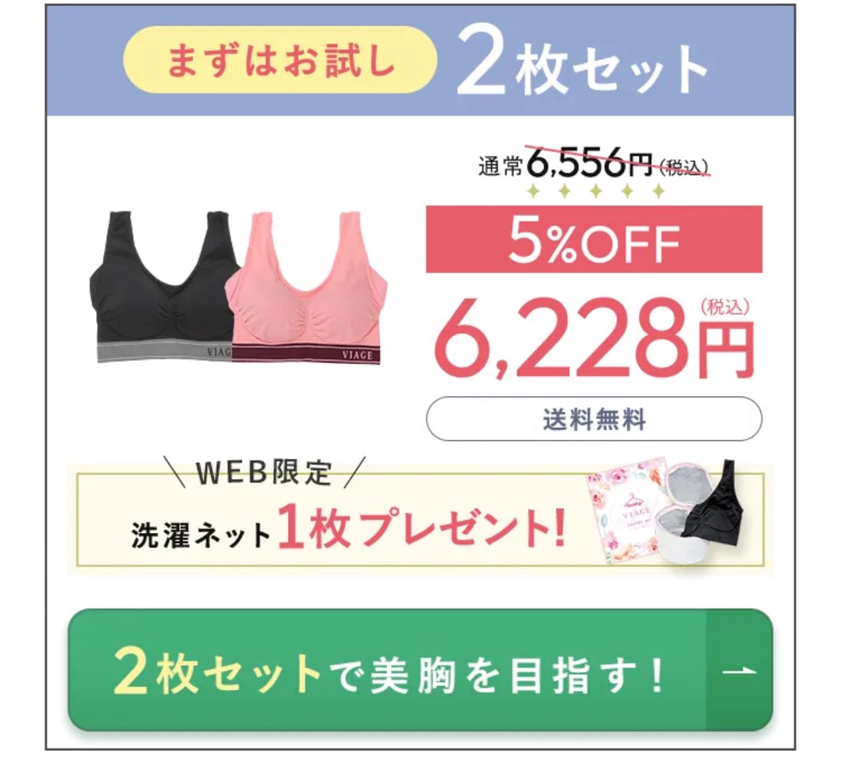 viage　ヴィアージュ　ナイトブラ