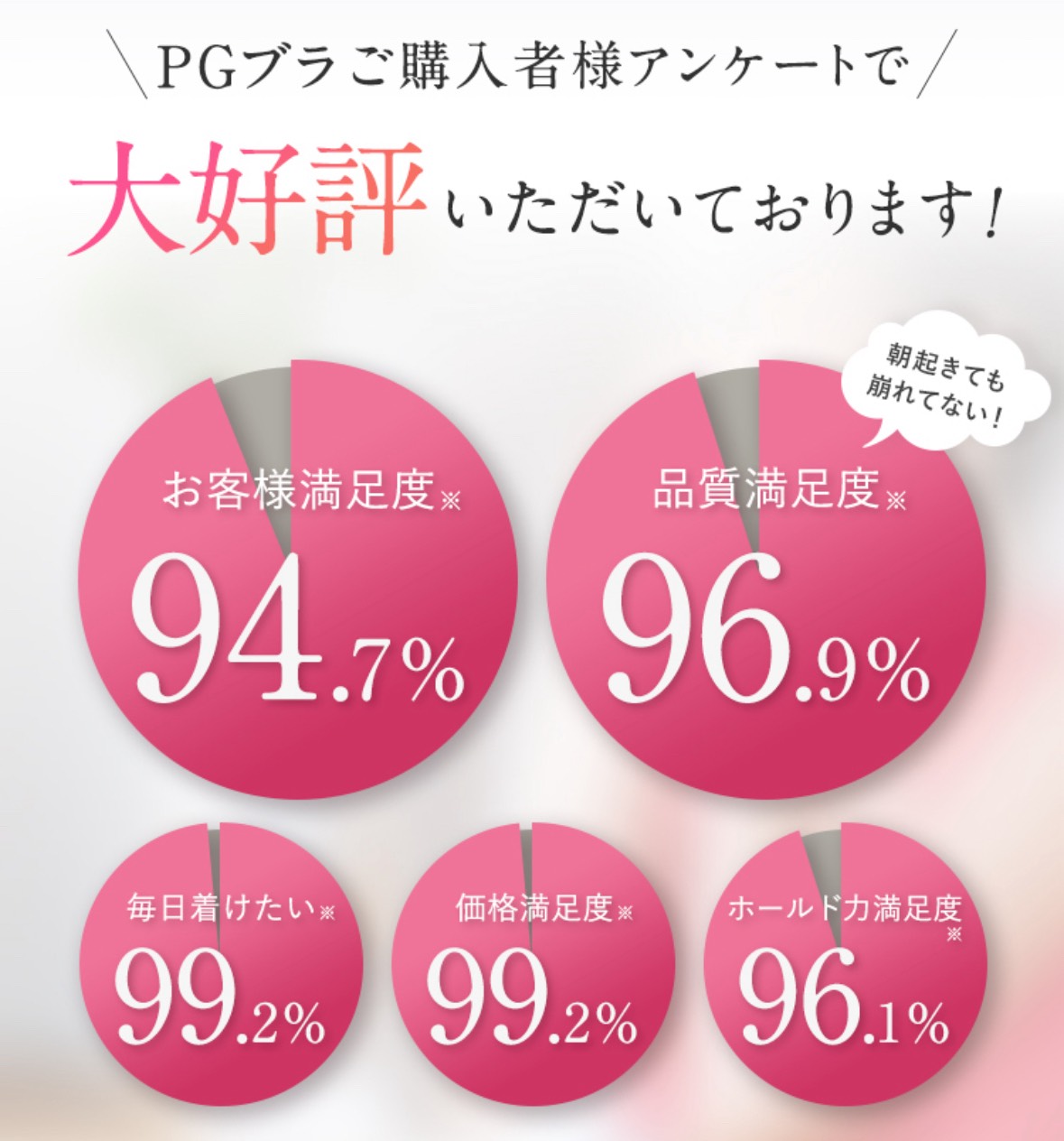 PGブラはバストサポートナイトブラ